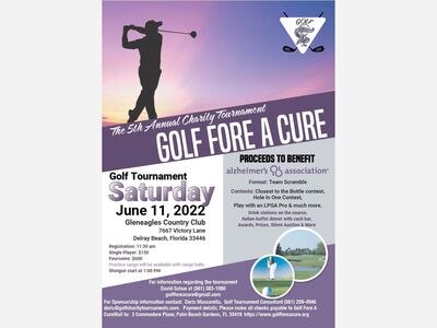 5th ANNUAL GOLF FORE A CURE FORE ALZHEIMER’S JULY 11, 2022
