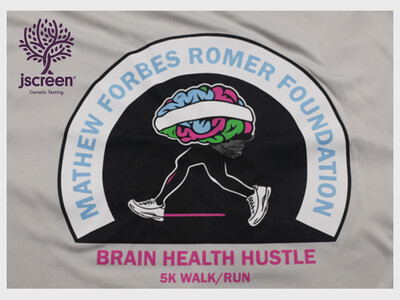  2nd Annual Brain Health Hustle 5K hosted by jscreen and the Mathew Forbes Romer Foundation