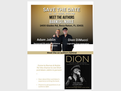 Meet the Authors Dion DiMucci and Adam Jablin